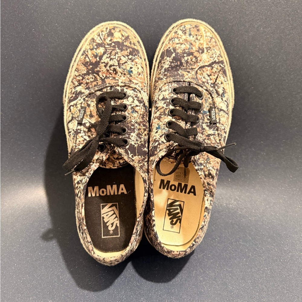 Vans Artistic Black and Tan Sneakers